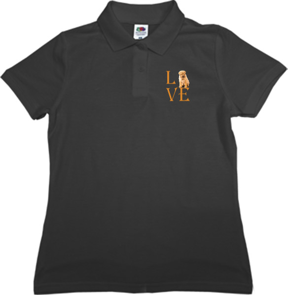 Women's Polo Shirt Fruit of the loom - Шарпей 1 - Mfest