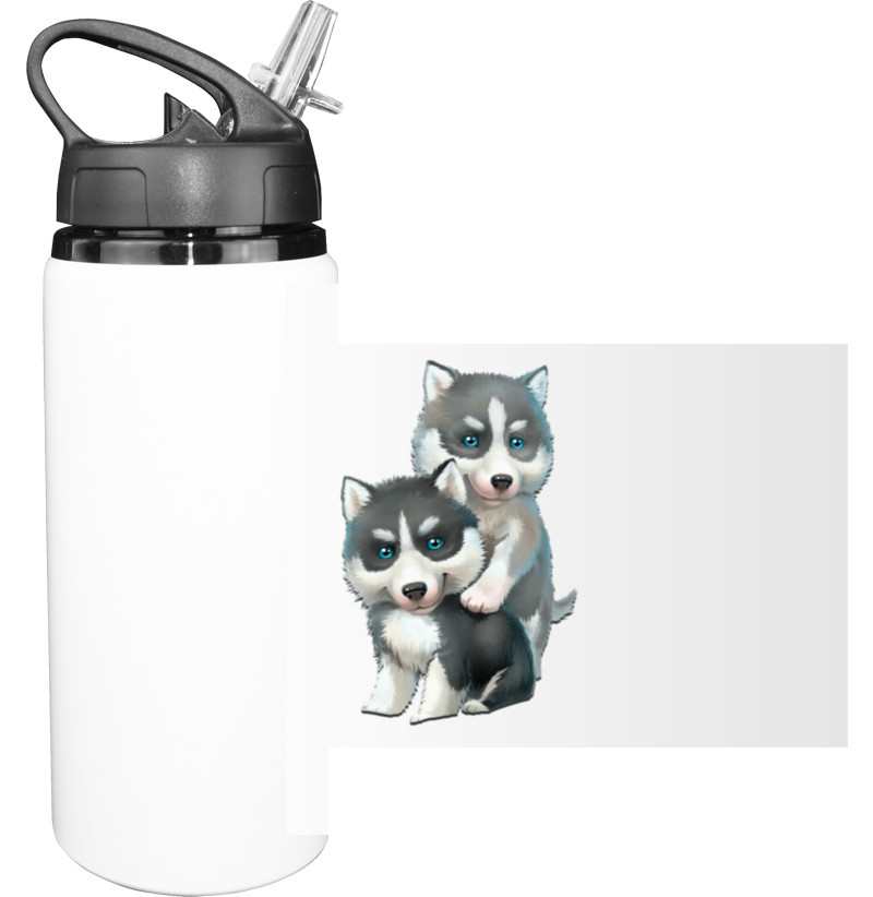 Sport Water Bottle - Хаски 10 - Mfest