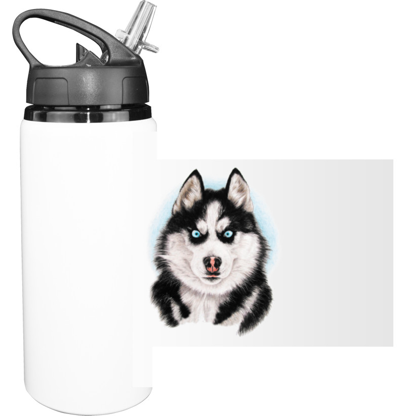 Sport Water Bottle - Хаски 6 - Mfest