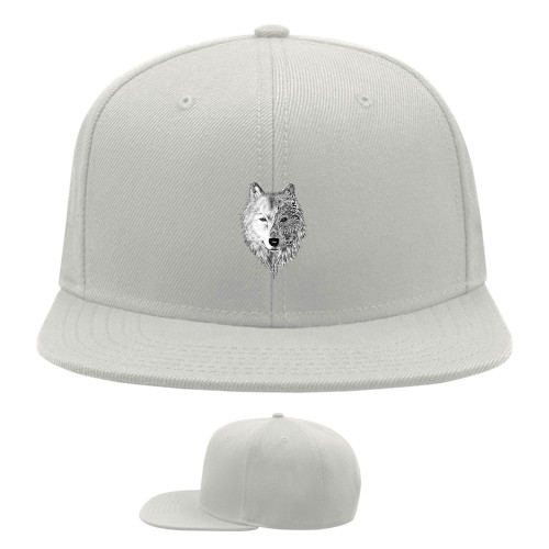 Snapback Baseball Cap - Dog face - Mfest