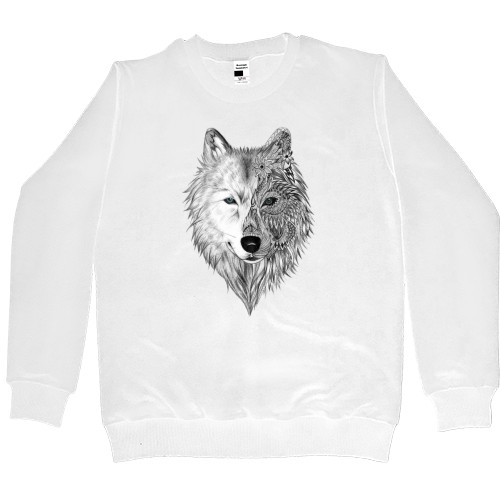 Women's Premium Sweatshirt - Dog face - Mfest