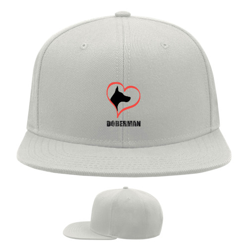 Доберман - Snapback Baseball Cap - Доберман 4 - Mfest