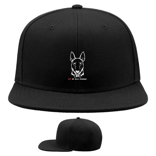 Snapback Baseball Cap - Бультерьер 3 - Mfest