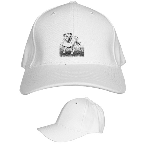 Kids' Baseball Cap 6-panel - Английский Бульдог 2 - Mfest