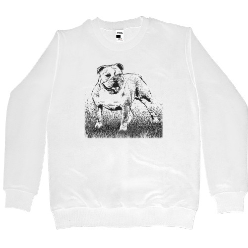 Women's Premium Sweatshirt - Английский Бульдог 2 - Mfest