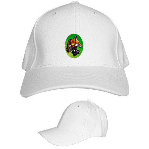 Kids' Baseball Cap 6-panel - Лис 8 - Mfest