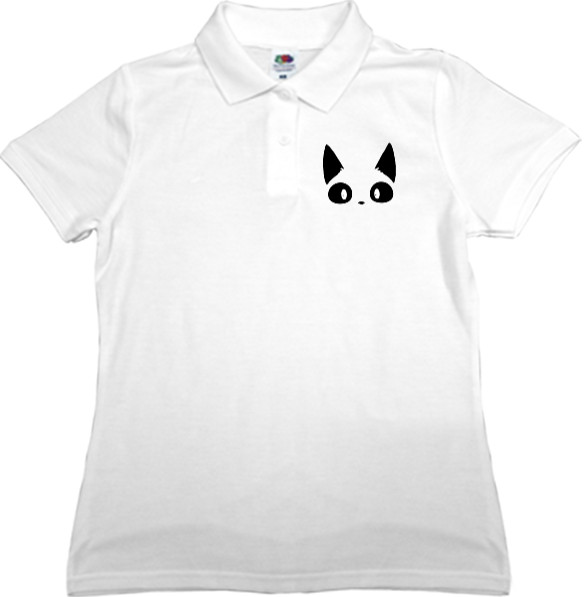 Коты и Кошки - Women's Polo Shirt Fruit of the loom - Любимый кот 3 - Mfest