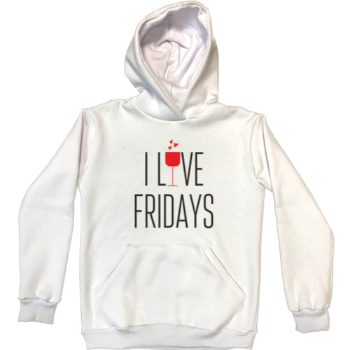 Худи Унисекс - We love Fridays - Mfest