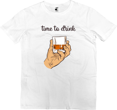 Men’s Premium T-Shirt - Time to drink - Mfest