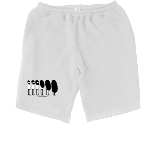 Men's Shorts - Эволюция бороды - Mfest