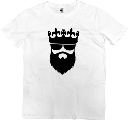 Men’s Premium T-Shirt - Коронованный бородач - Mfest