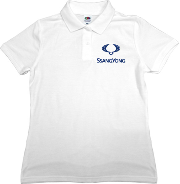 Women's Polo Shirt Fruit of the loom - SsangYong - Mfest