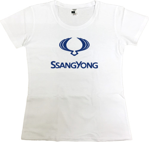 Women's Premium T-Shirt - SsangYong - Mfest