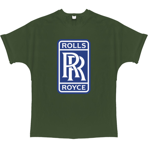 T-shirt Oversize - Rolls-royce - Mfest