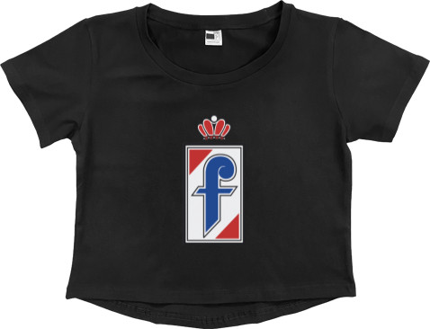 Women's Cropped Premium T-Shirt - Pininfarina - Mfest