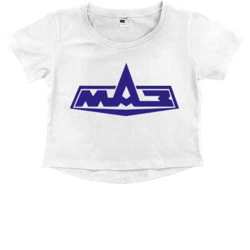 Kids' Premium Cropped T-Shirt - MAZ - Mfest