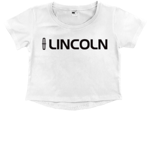 Kids' Premium Cropped T-Shirt - Lincoln - Mfest