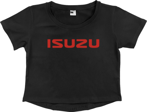 Women's Cropped Premium T-Shirt - Isuzu - Mfest