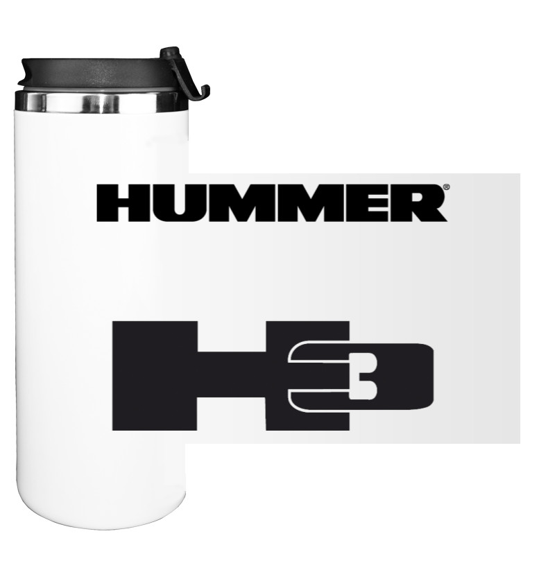 Water Bottle on Tumbler - Hummer h3 - Mfest