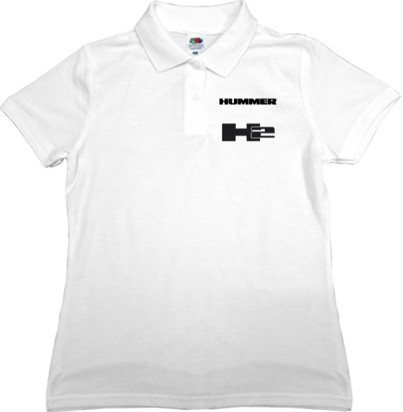 Women's Polo Shirt Fruit of the loom - Hummer h2 - Mfest