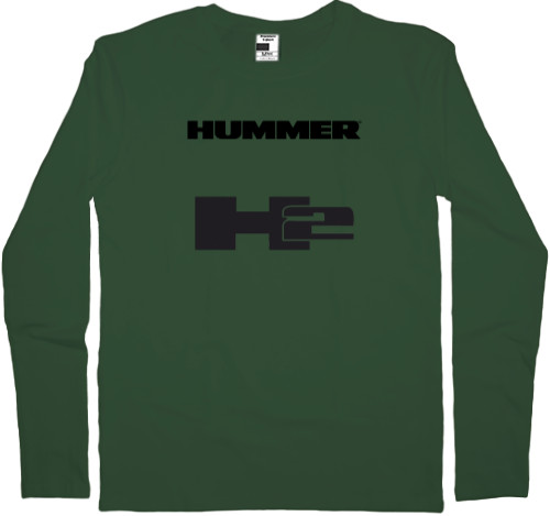 Men's Longsleeve Shirt - Hummer h2 - Mfest