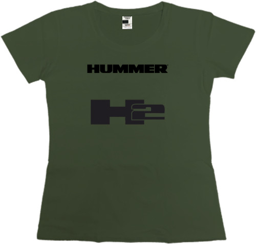 Women's Premium T-Shirt - Hummer h2 - Mfest