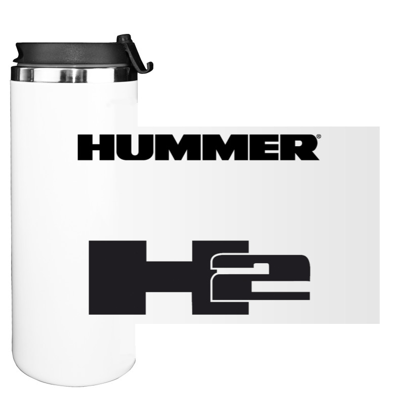 Water Bottle on Tumbler - Hummer h2 - Mfest