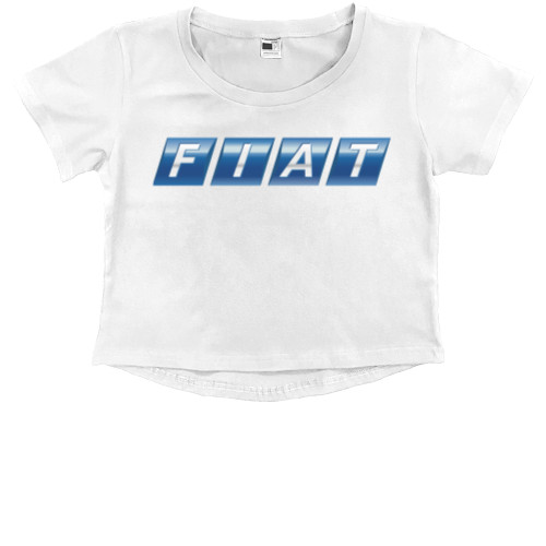 Kids' Premium Cropped T-Shirt - Fiat 2 - Mfest