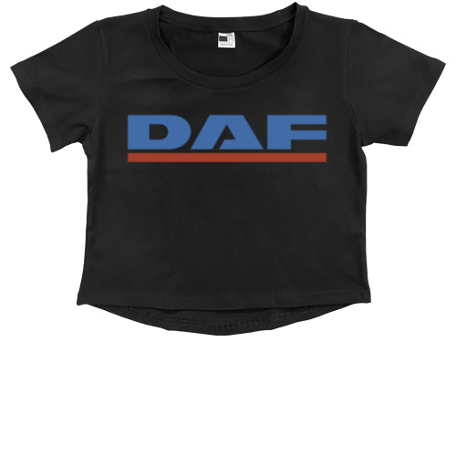 Daf - Kids' Premium Cropped T-Shirt - Daf - Mfest