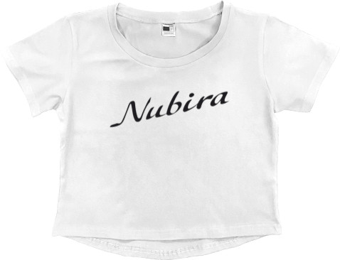 Women's Cropped Premium T-Shirt - Daewoo Nubira 2 - Mfest