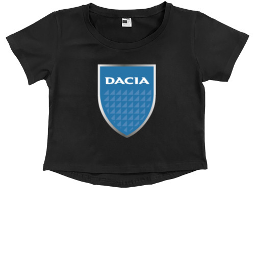 Kids' Premium Cropped T-Shirt - Dacia - Mfest