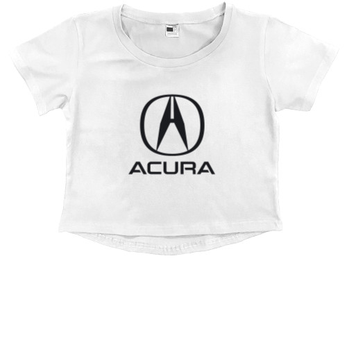 Kids' Premium Cropped T-Shirt - Acura 2 - Mfest