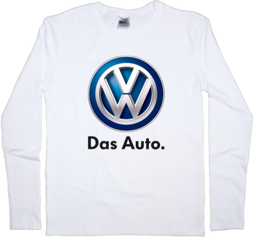 Футболка з Довгим Рукавом Дитяча - Volkswagen - Logo 7 - Mfest