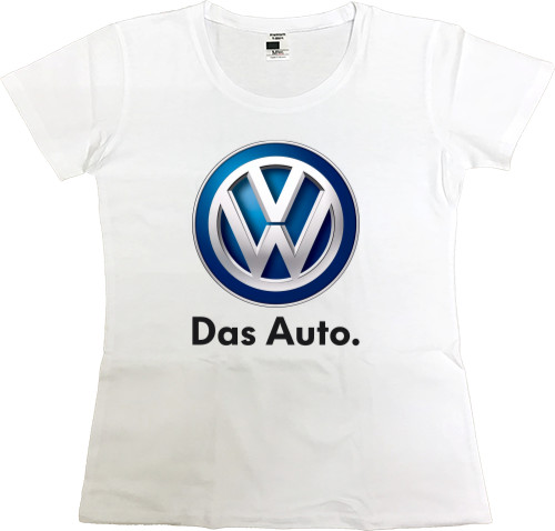 Women's Premium T-Shirt - Volkswagen - Logo 7 - Mfest