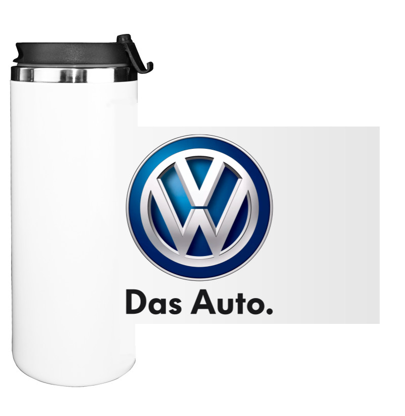 Water Bottle on Tumbler - Volkswagen - Logo 7 - Mfest