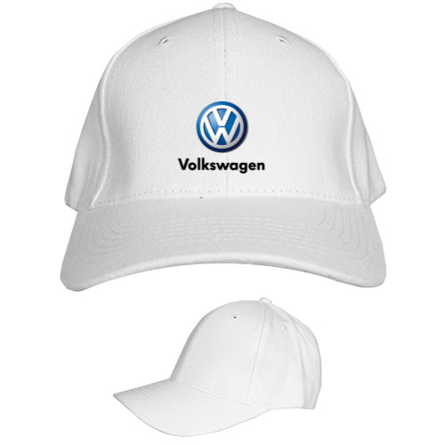 Кепка 6-панельная Детская - Volkswagen - Logo 2 - Mfest