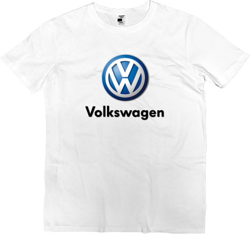 Футболка Премиум Детская - Volkswagen - Logo 2 - Mfest