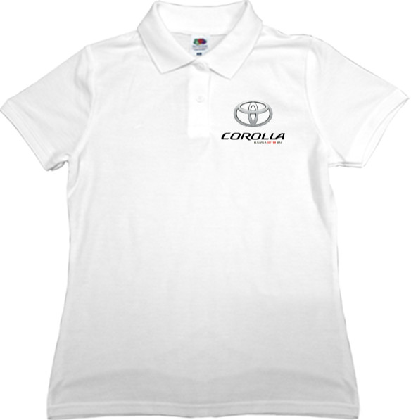 Women's Polo Shirt Fruit of the loom - Toyota Logo 6 - Mfest