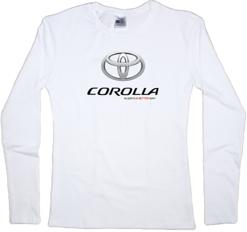 Women's Longsleeve Shirt - Toyota Logo 6 - Mfest