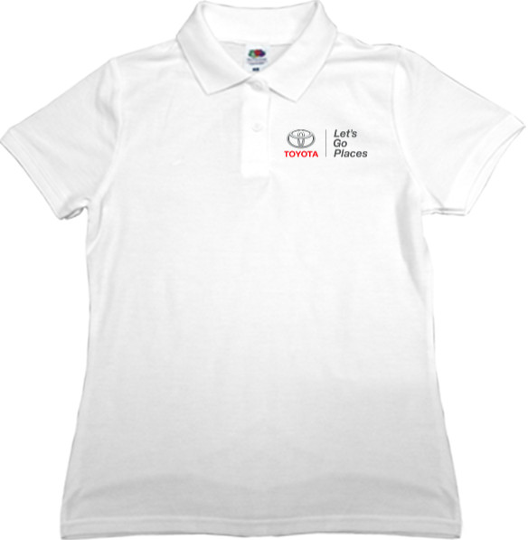 Toyota - Women's Polo Shirt Fruit of the loom - Toyota Logo 3 - Mfest