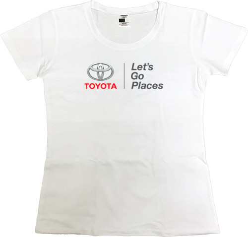 Women's Premium T-Shirt - Toyota Logo 3 - Mfest