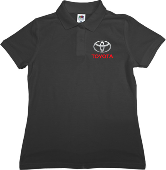 Women's Polo Shirt Fruit of the loom - Toyota Logo 2 - Mfest