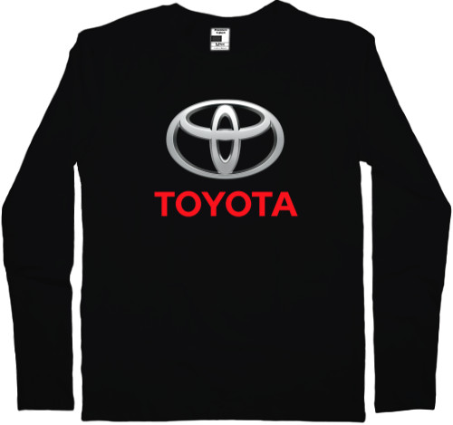 Футболка з Довгим Рукавом Чоловіча - Toyota Logo 2 - Mfest