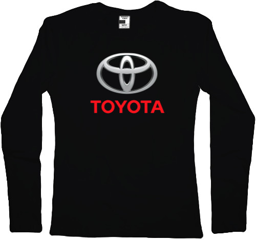 Лонгслив Женский - Toyota Logo 2 - Mfest