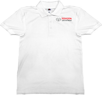 Поло Чоловіче Fruit of the loom - Toyota Logo 1 - Mfest