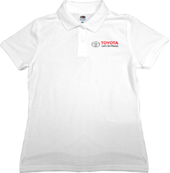 Поло Женское Fruit of the loom - Toyota Logo 1 - Mfest