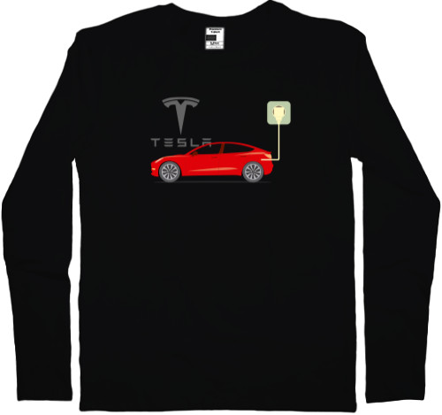 Men's Longsleeve Shirt - Tesla 9 - Mfest