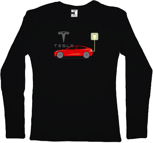 Women's Longsleeve Shirt - Tesla 9 - Mfest