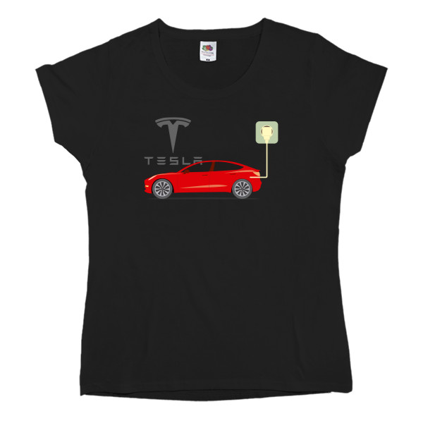 Women's T-shirt Fruit of the loom - Tesla 9 - Mfest