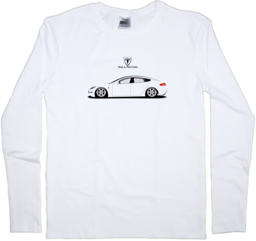 Men's Longsleeve Shirt - Tesla 8 - Mfest